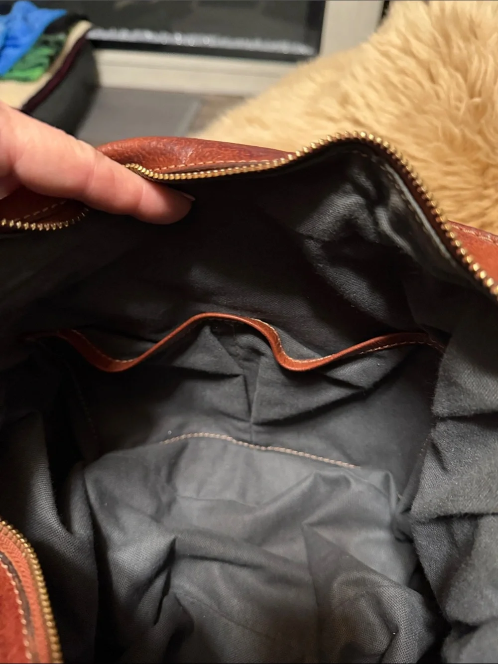 Frye Artesian Hobo Bag in Whiskey Genuine Leather NWT